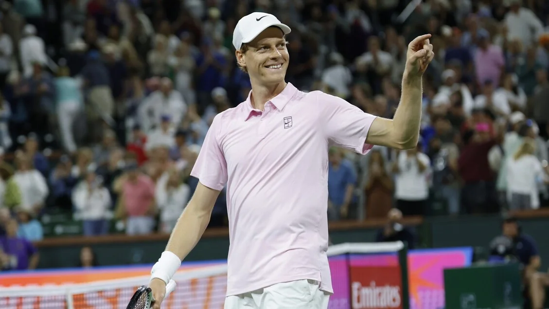 Sinner volta à semifinal em Indian Wells e terá diante Alexander Zverev