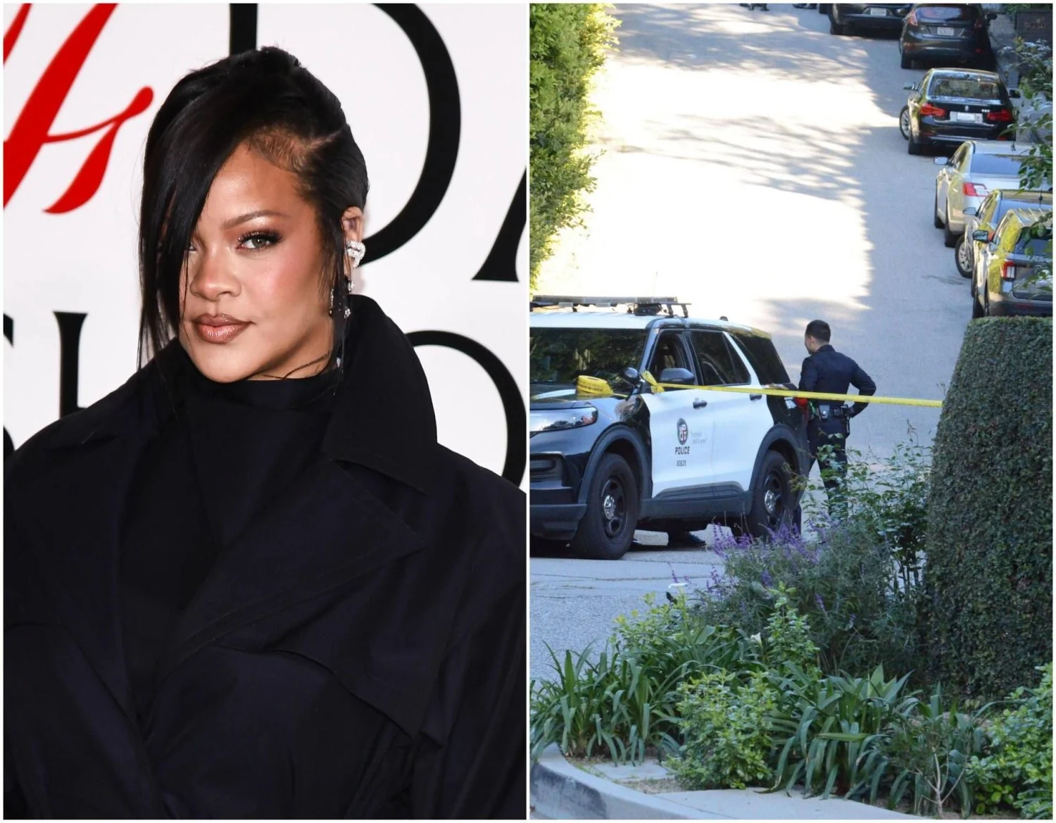 Tiros contra a casa de Rihanna em Beverly Hills: mulher detida após ataque com AR-15