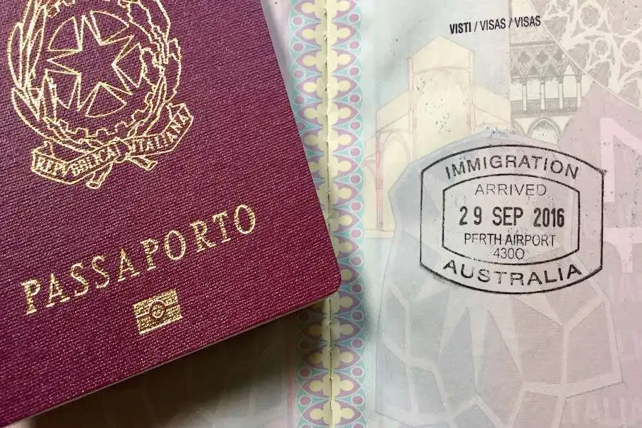 Prorrogação do Visto Working Holiday com Passaporte Italiano