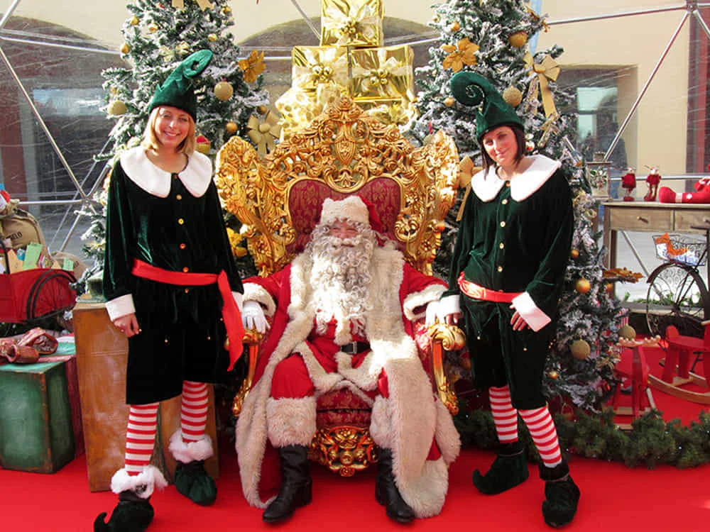 Grotta di Babbo Natale: Natal Subterrâneo com Duendes e Papai Noel