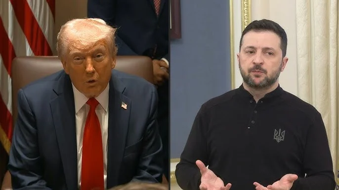 Trump desafia Zelensky a fazer Acordo com Putin