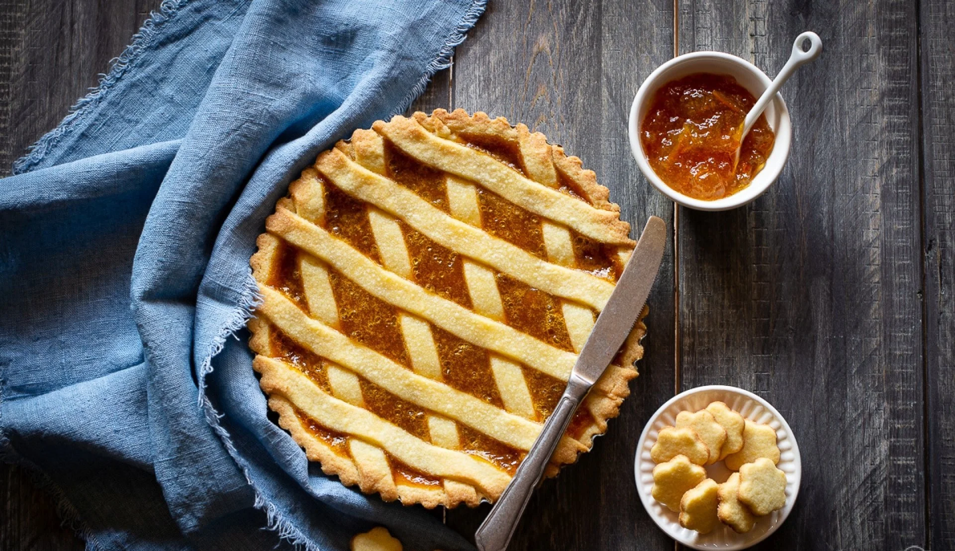 Receita de Crostata di Marmellata: A Torta Italiana de Geleia Que Todos Amam