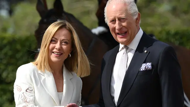 Rei Charles na Itália: Primeira Visita Oficial Inclui Encontro com Meloni e Mattarella