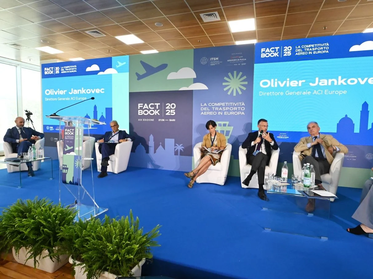 Itália Lidera Crescimento do Transporte Aéreo na Europa, Revela FactBook 2025