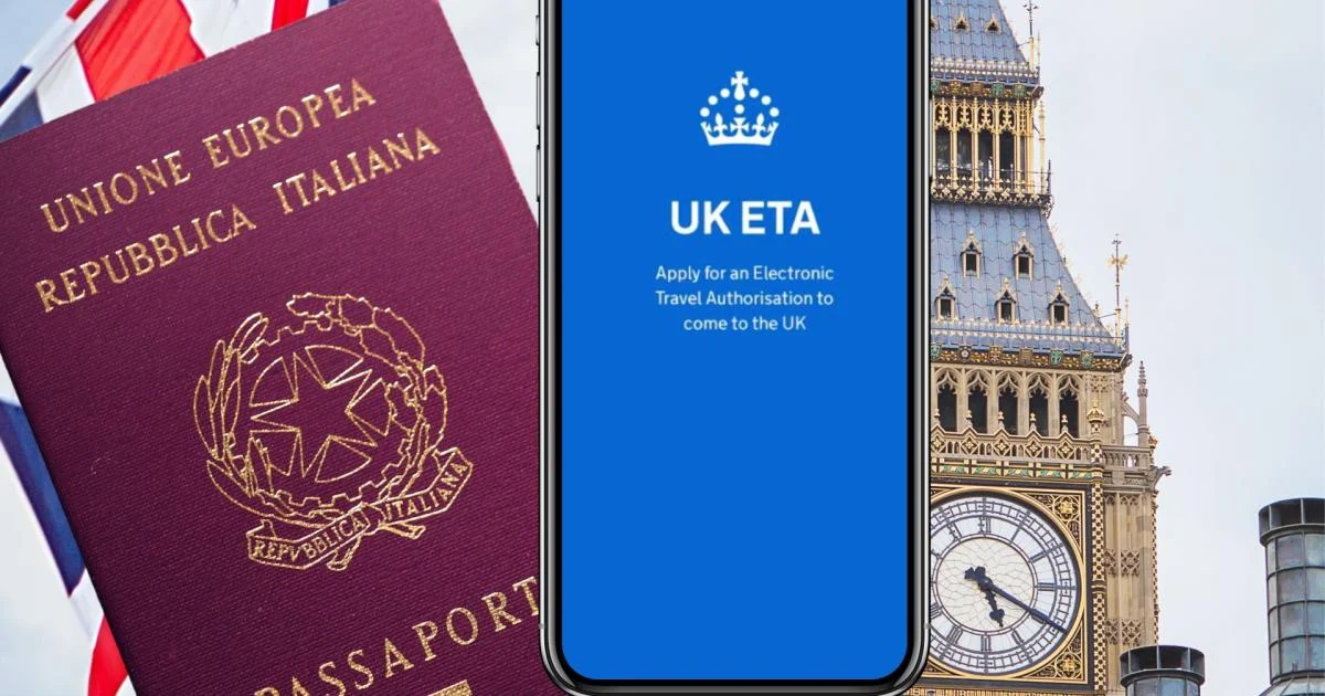 Passaporte Italiano e Entrada no Reino Unido: Tudo Sobre a Autorização ETA