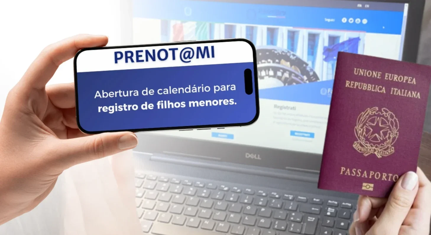 Benefício de lei: Registro de Menor Residente no Consulado Geral da Itália em São Paulo