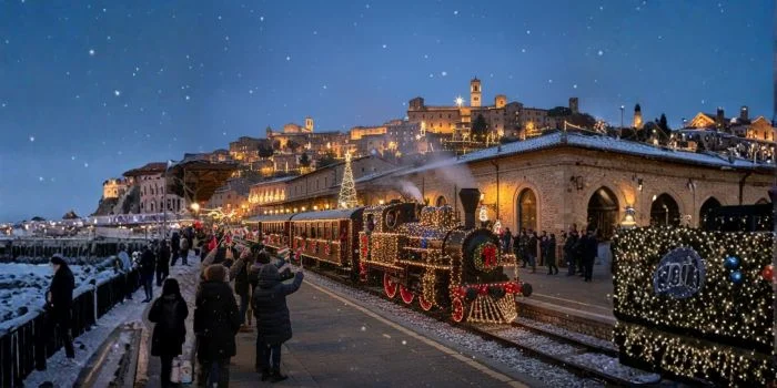Natal sobre Trilhos: Explore os Mercados Italianos com o Assisi Express