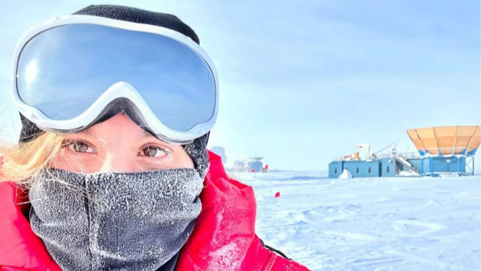 Sofia, a astrofísica na Antártida que fotografa o Universo a partir do Polo Sul