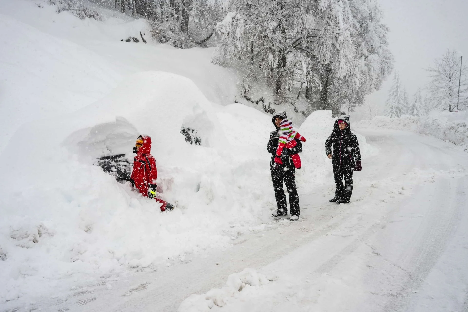 Nevasca recorde em Prato Nevoso: acumulado chega a quase três metros em altitude