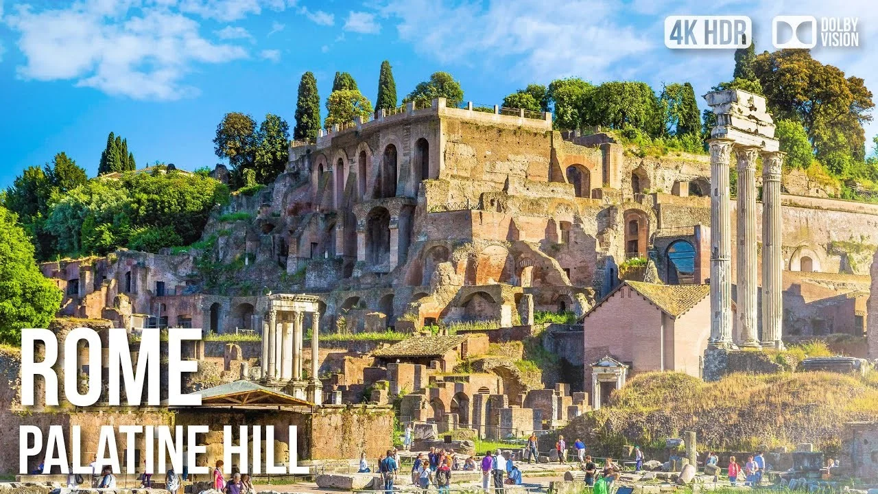 Colina Palatina: Tour Guiado em Roma (4K HDR) — Maravilha Arqueológica para Explorar a Pé