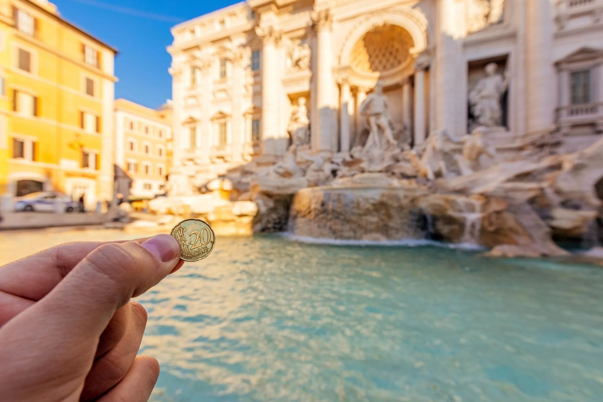 Você sabia? Mais de €3.000 são jogados na Fontana di Trevi todos os dias