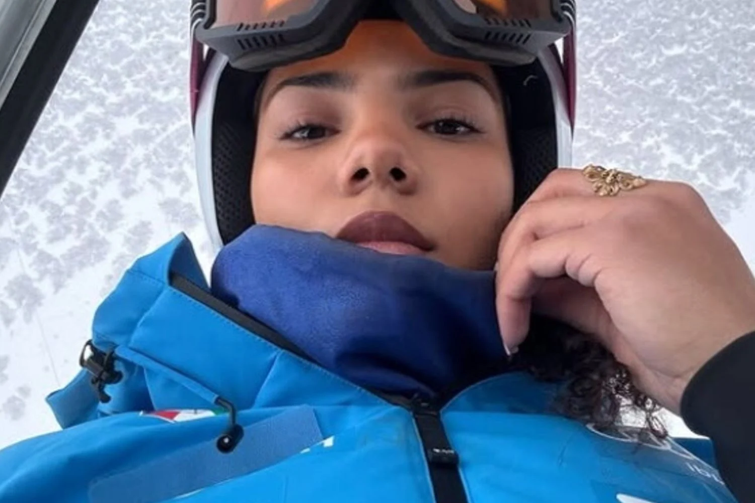 Livigno recebe 'uomini-jet' e Giada D'Antonio estreia na Copa do Mundo