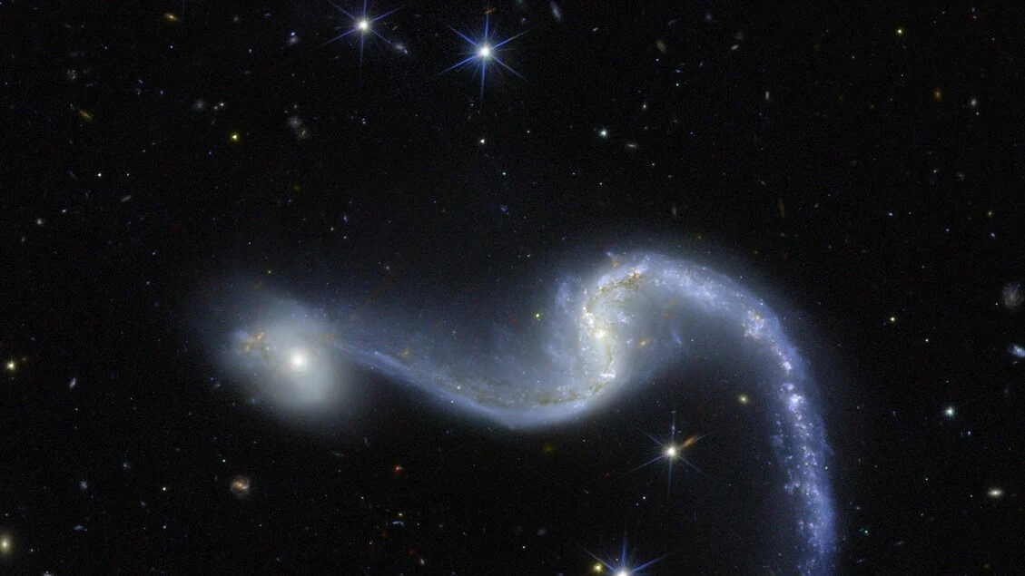 No céu das festas, uma guirlanda de galáxias: Euclid captura a espetacular NGC 646