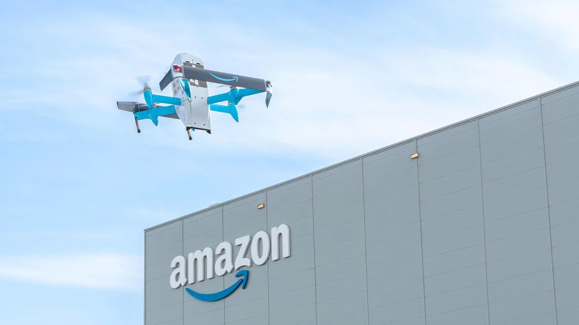 Amazon suspende projeto de entrega com drones na Itália após revisão estratégica