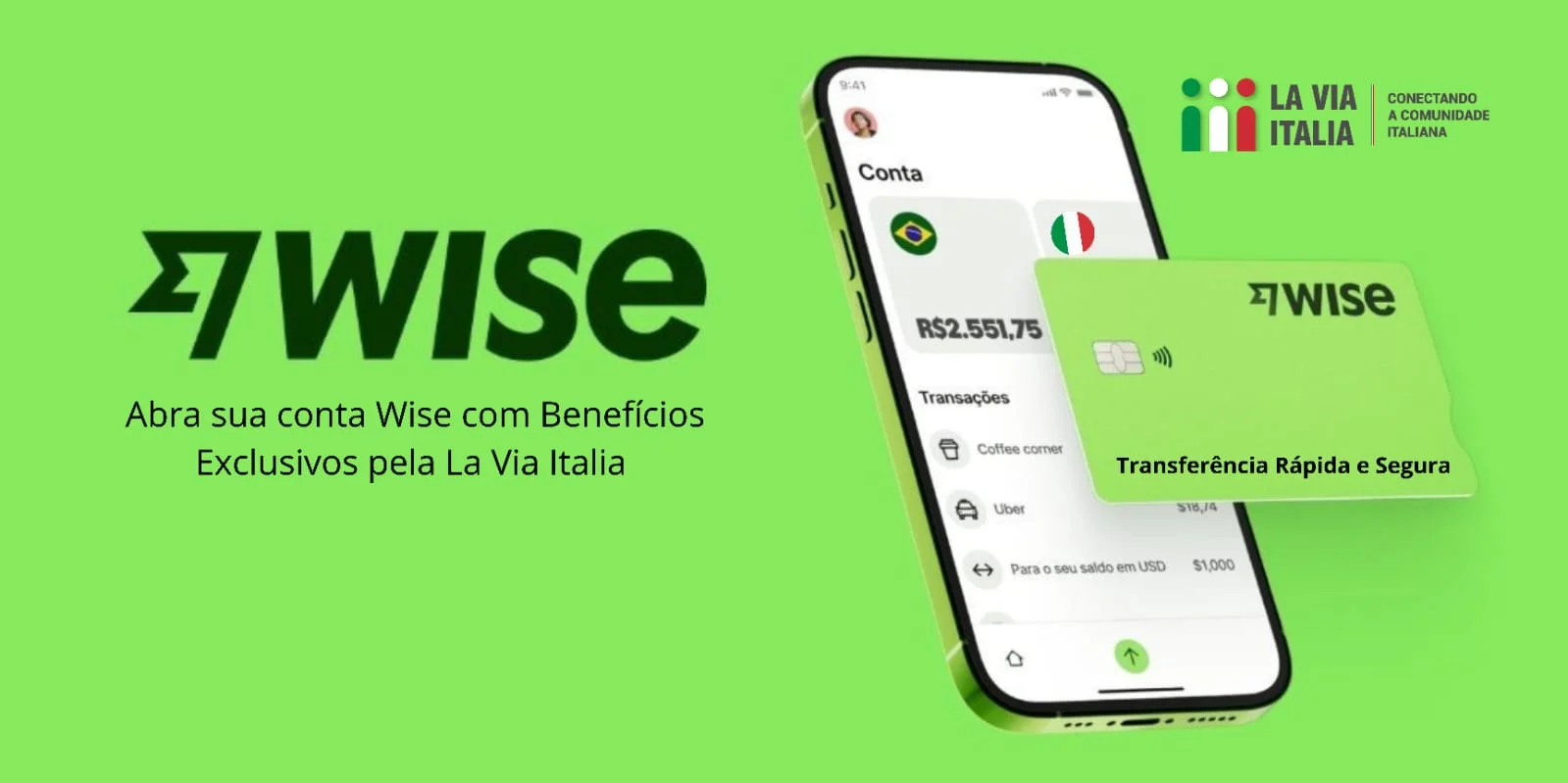 Como Criar sua Conta Wise e Aproveitar Benefícios Exclusivos