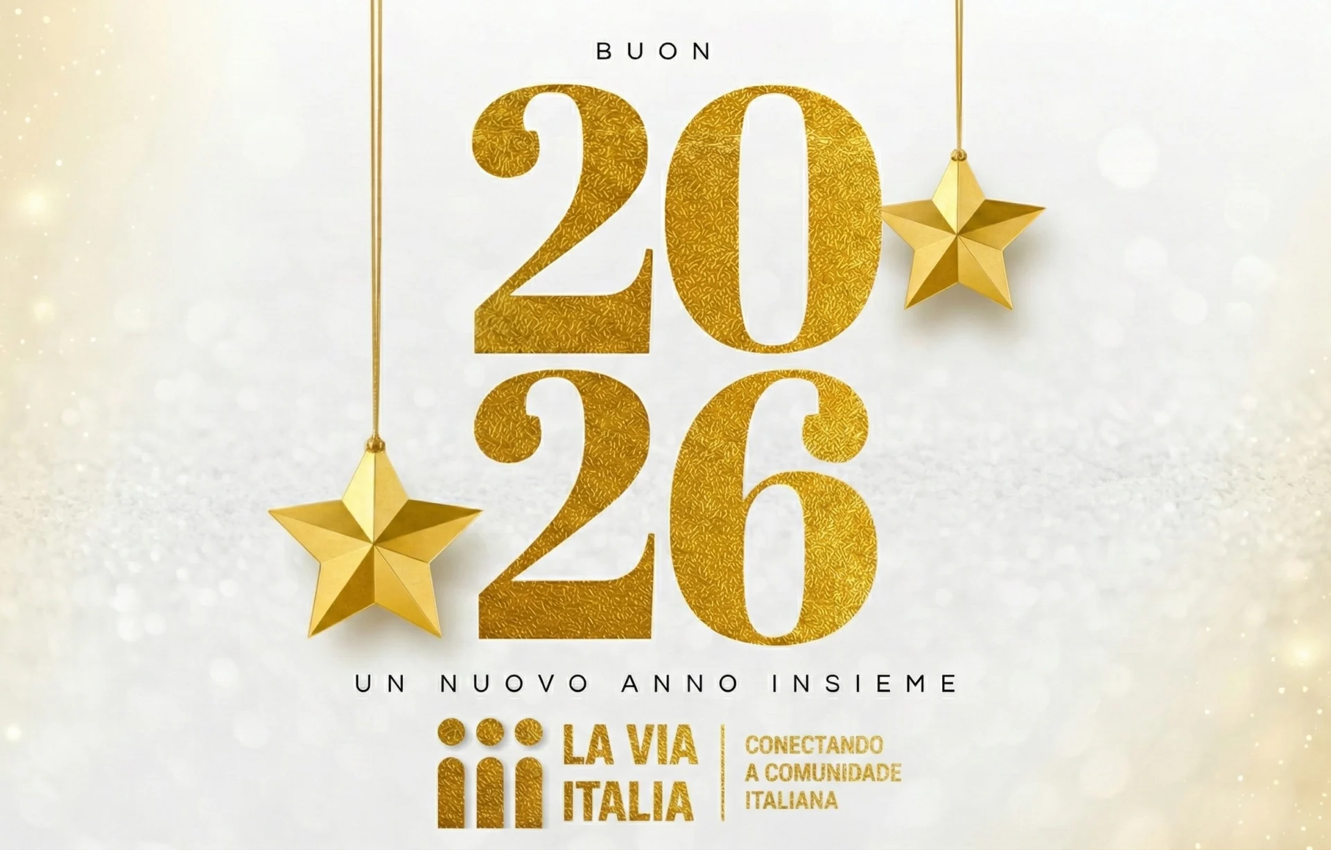 Feliz 2026 — Mensagem da redação La Via Italia