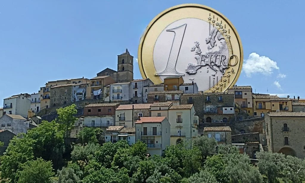 O lado oculto das casas de 1 euro na Itália