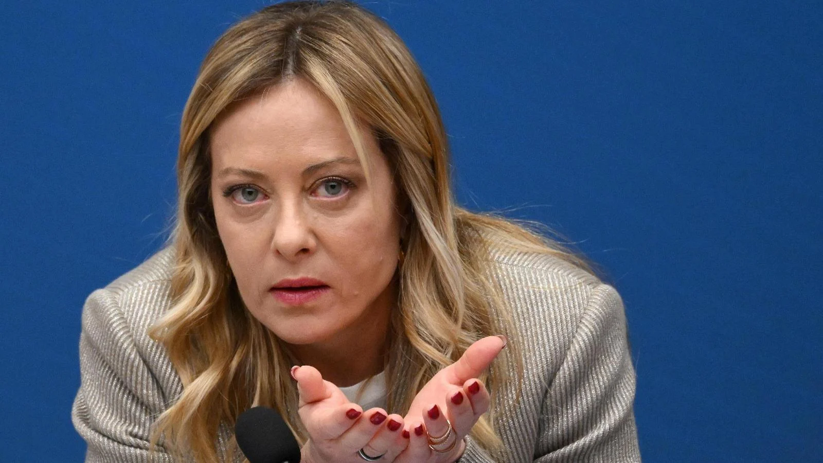 Meloni na conferência anual: "Não acredito em intervenção militar dos EUA na Groenlândia"