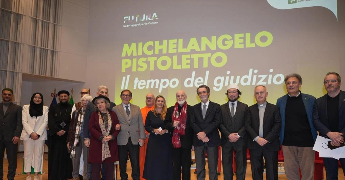 Palazzo Lombardia inaugura 'Il Tempo del Giudizio' de Michelangelo Pistoletto, um convite ao diálogo interreligioso