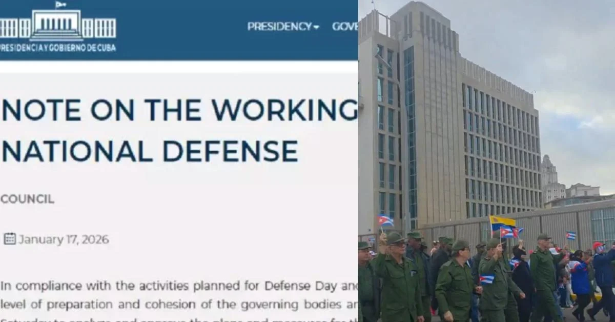 Cuba aprova plano de transição para 'estado de guerra' após escalada com EUA para aumentar prontidão