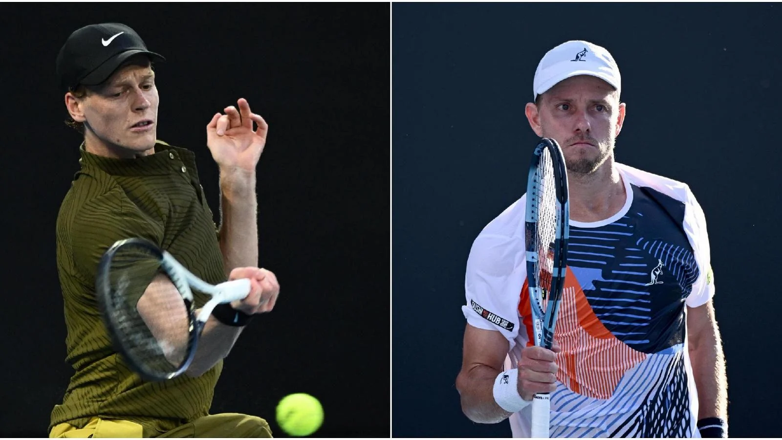 Sinner x Duckworth: favorito descansado contra o australiano que já tirou a paciência do italiano