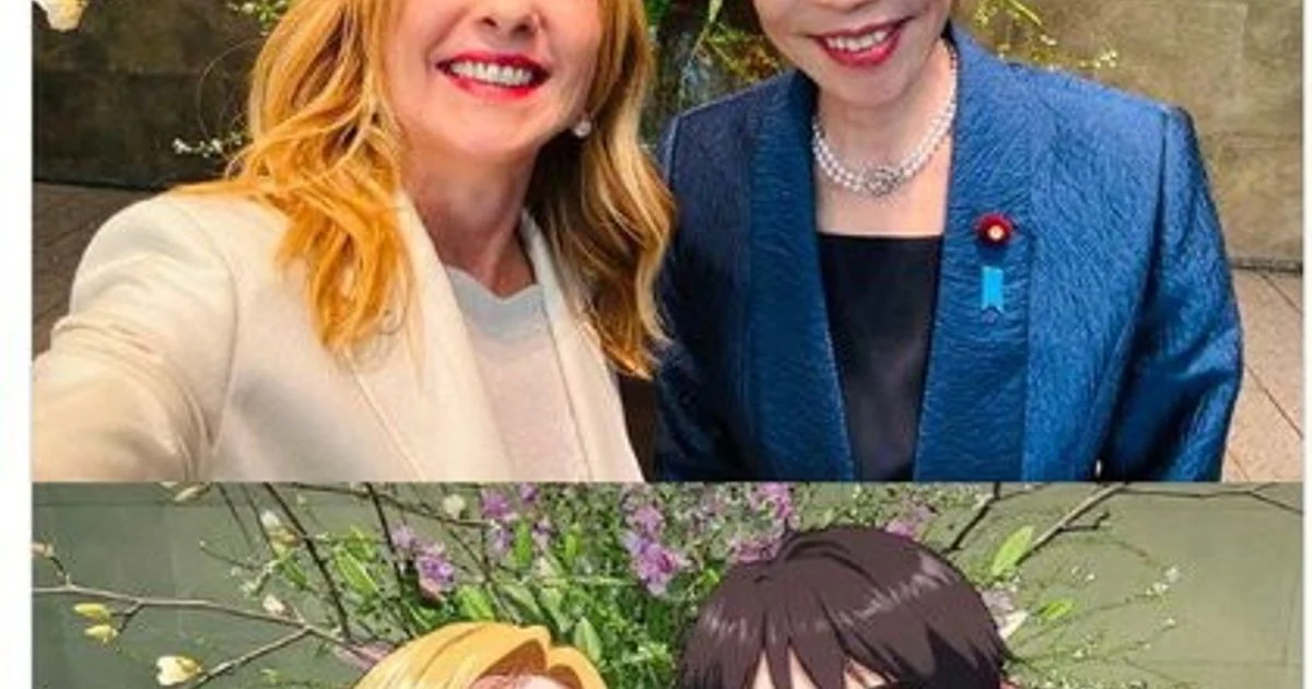 Meloni e Takaichi trocam presentes, selfie em estilo manga e reforçam aliança Itália-Japão pelo Indo-Pacífico
