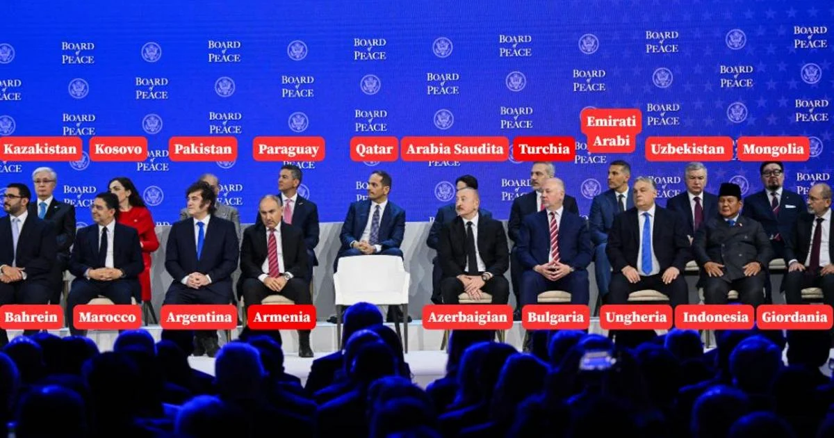 Em Davos, Trump reúne 22 países no novo Board of Peace para tentar avançar a 'fase 2' sobre Gaza