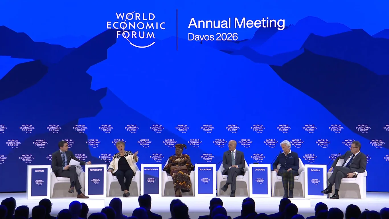 Lagarde em Davos: “É preciso um plano B — a confiança com os EUA foi erodida”