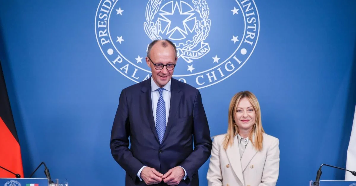Meloni e Merz em Roma: acordo de defesa, críticas ao Board of Peace para Gaza e o voto de confiança de Meloni em Trump para o Nobel