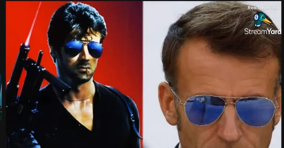 Macron de óculos escuros em Davos: memes, especulações e o impacto do modelo Pacific S 01