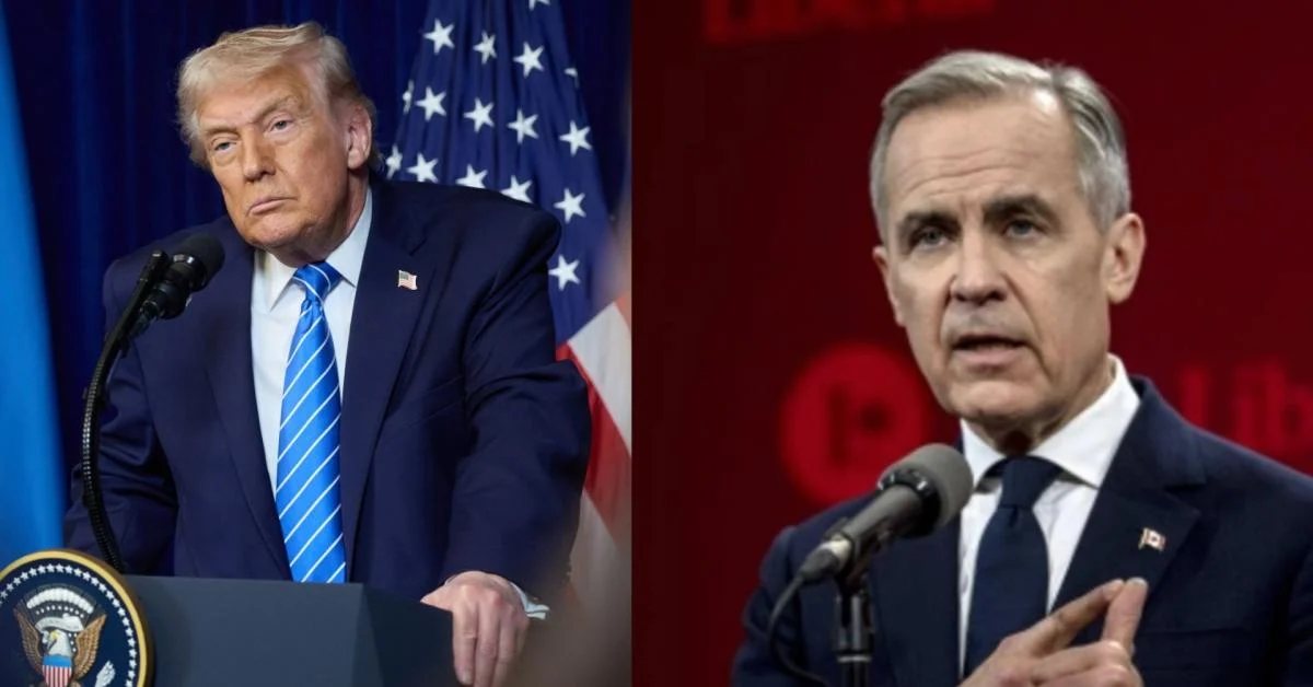 Tensão diplomática: Trump retira convite a Mark Carney para o 'Board of Peace' após críticas sobre tarifas aos 'potências médias'