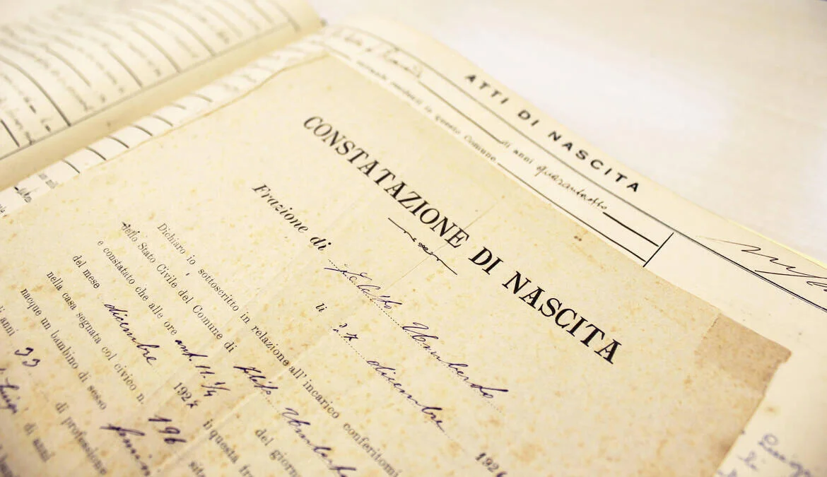 Como obter uma Certidão de Nascimento na Itália