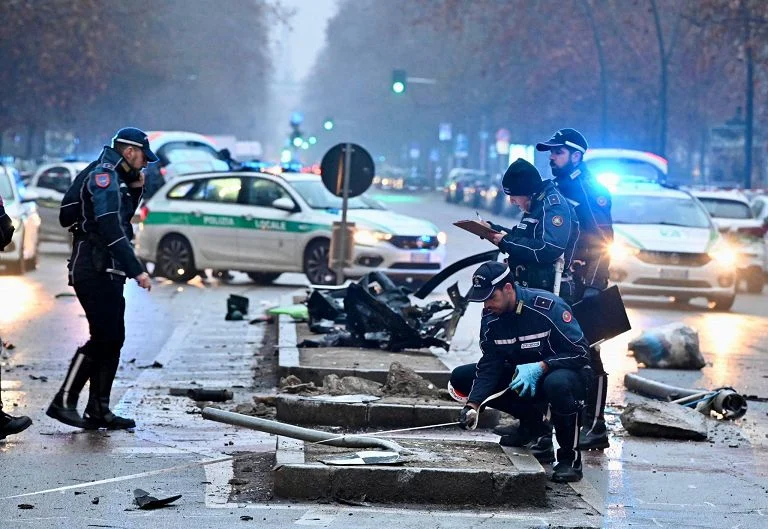 Incidente mortale: scontro con mezzo della nettezza urbana. Morto ex bodyguard di Alberto Genovese — rainews.it