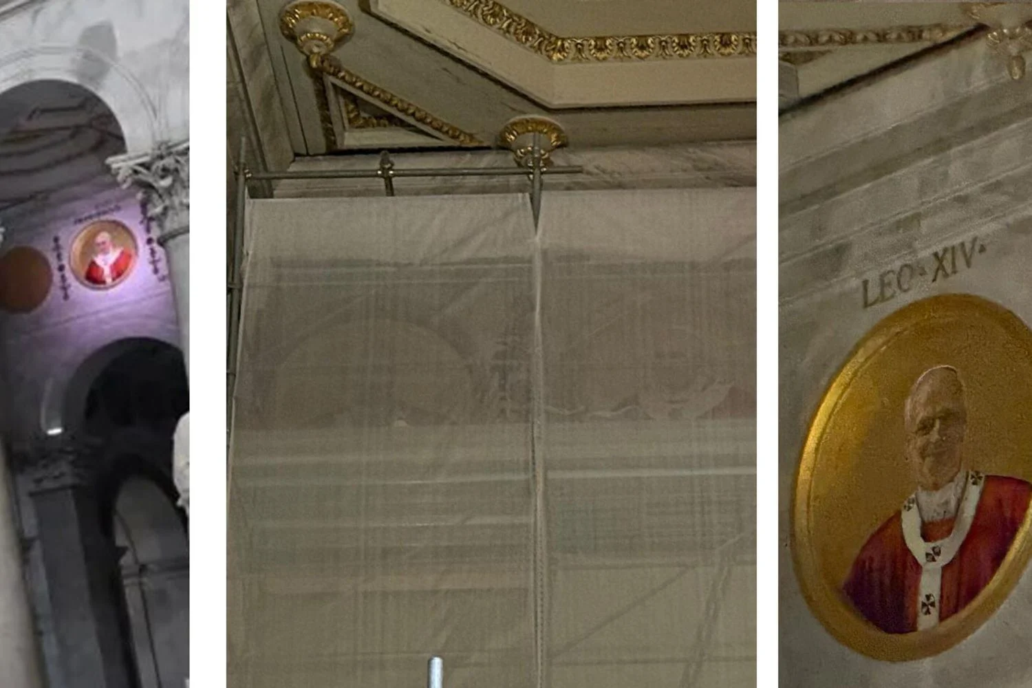 Do escuro à luz: o tondo de Papa Leone XIV será iluminado na Basílica de São Paulo