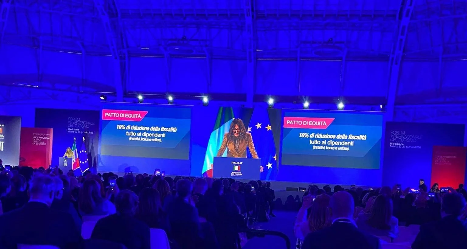 Aidit celebra discurso de Santanchè: turismo reconhecido como indústria e propostas para atrair mão de obra