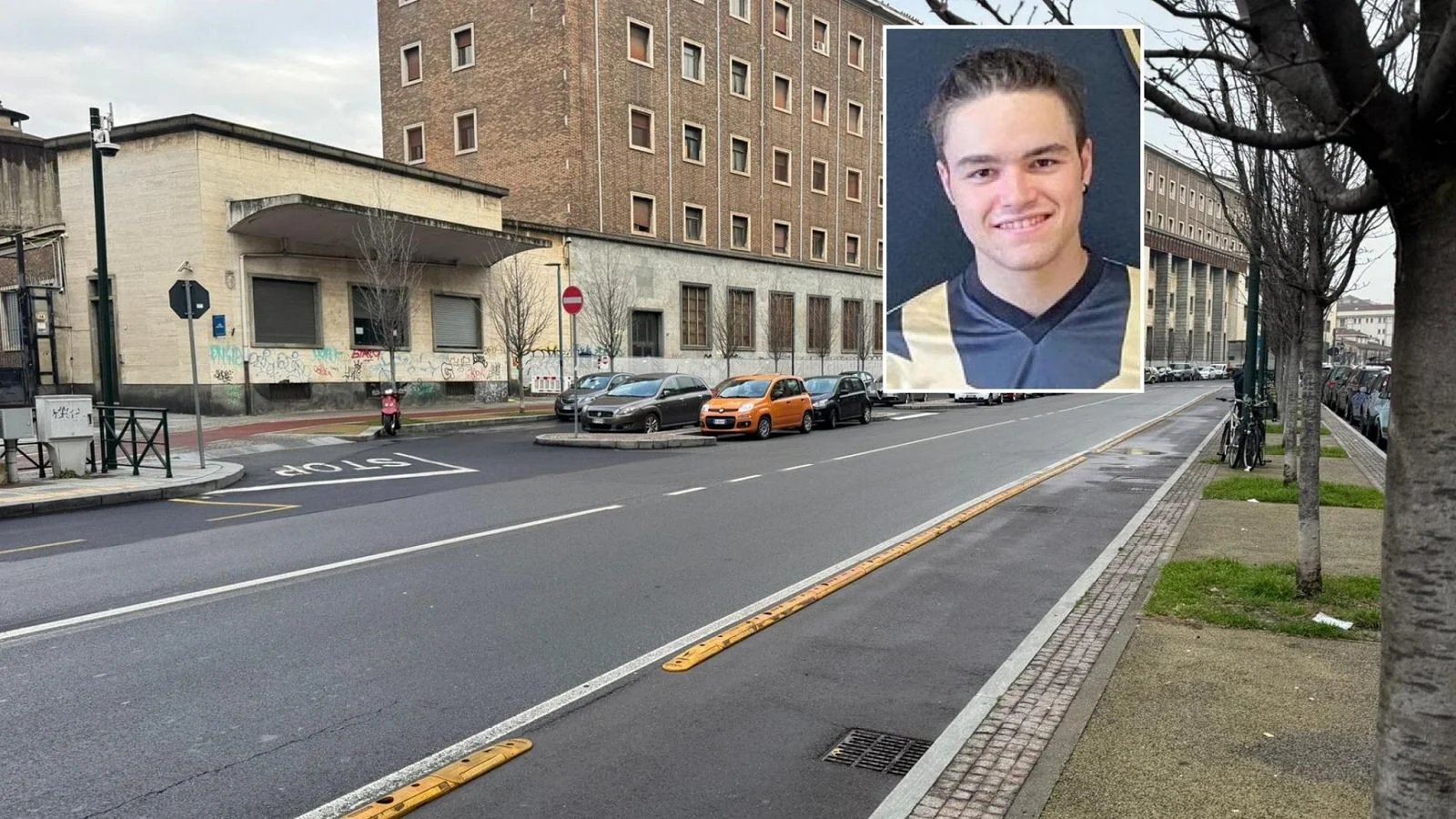 Jovem de 19 anos morre em Turim; câmeras mostram roubo enquanto ele jazia ferido