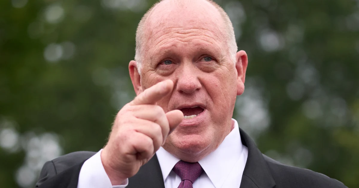 Tom Homan, o 'zar das fronteiras' enviado a Minnesota: o estrategista por trás de 432 mil deportações