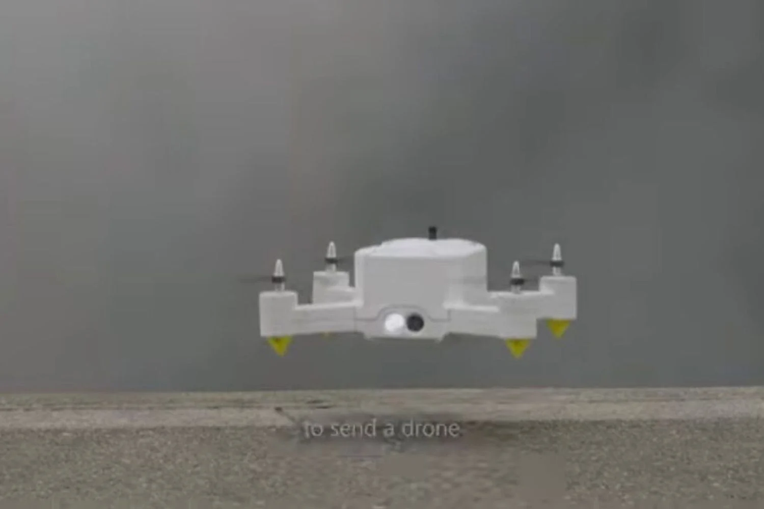 FireDrone: drone que resiste a 200°C entra em edifícios em chamas e transmite imagens térmicas