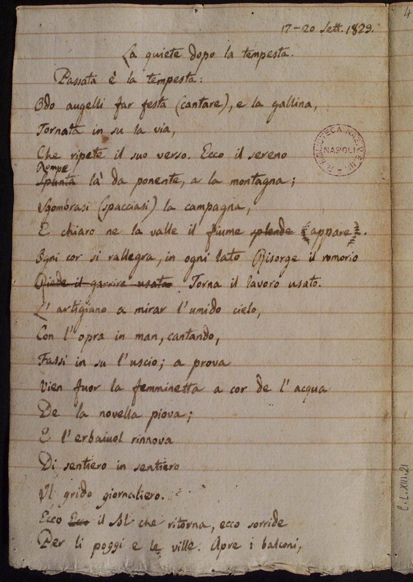 De Boccaccio a Montale: os manuscritos que revelam o nascimento dos clássicos italianos