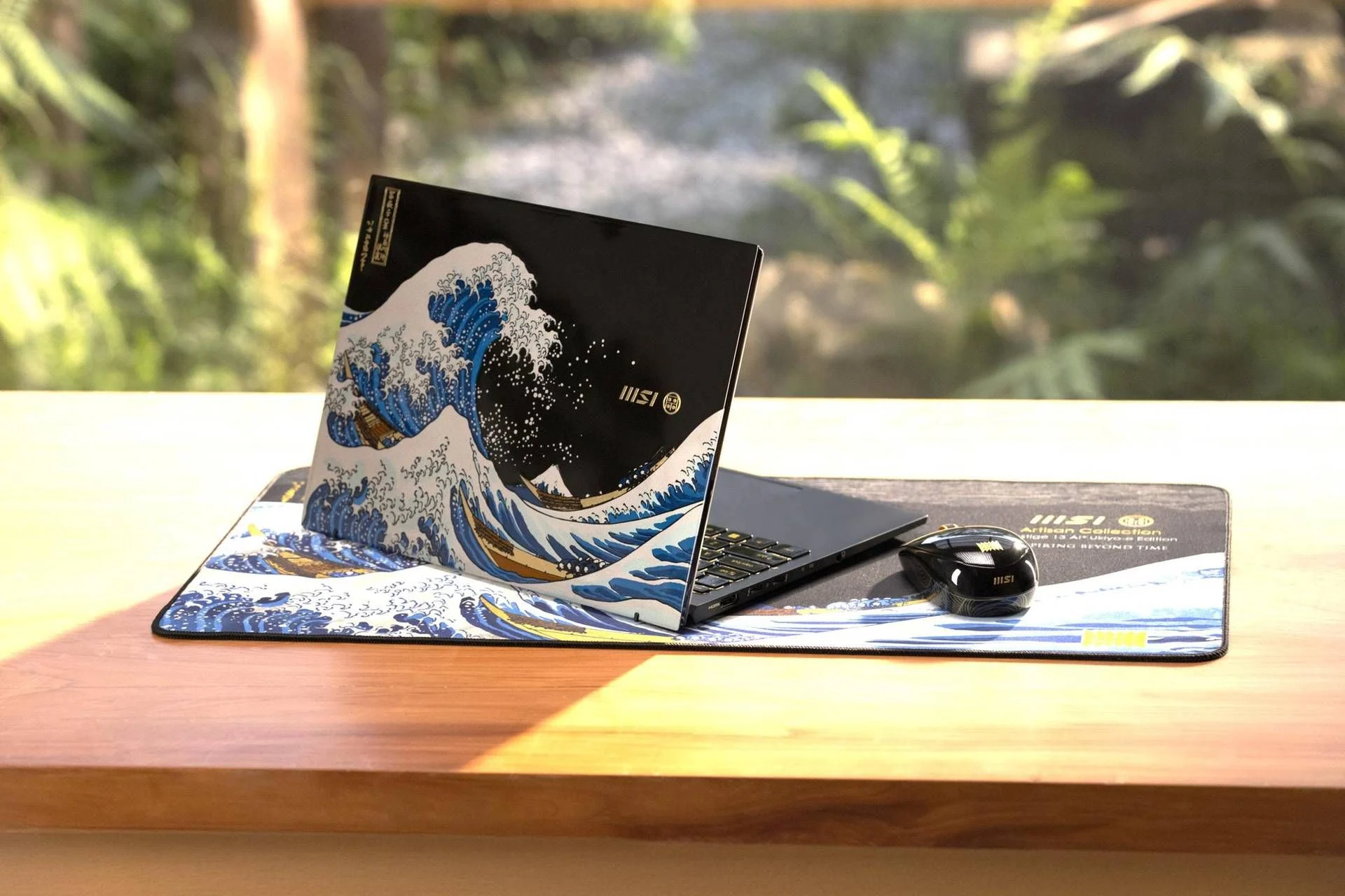 MSI Prestige 13 AI+ Ukiyo-e: edição limitada une arte tradicional e IA para produtividade móvel