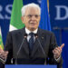 O Presidente da República, Sergio Mattarella: “É hora de recomeçar”