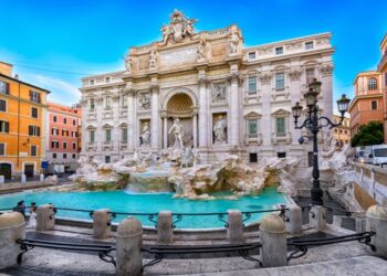 Fontana di Trevi em Roma