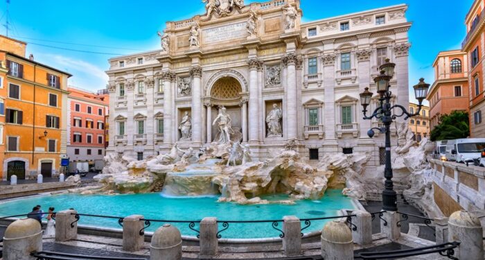 Fontana di Trevi em Roma