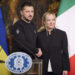 Encontro do G7: Giorgia Meloni à Frente em Discussão com Zelensky sobre Ucrânia