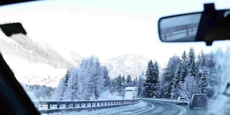 Dirigindo de forma segura no inverno