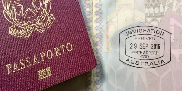 Prorrogação do Visto Working Holiday com Passaporte Italiano
