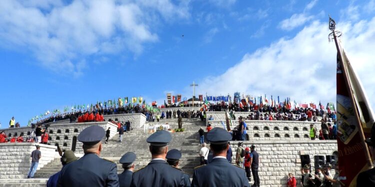 Cima Grappa: Cerimônia de Lembrança dos Soldados da Grande Guerra