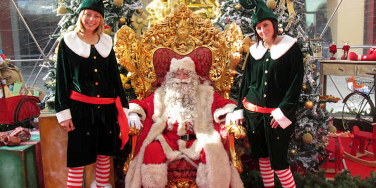 Grotta di Babbo Natale: Natal Subterrâneo com Duendes e Papai Noel