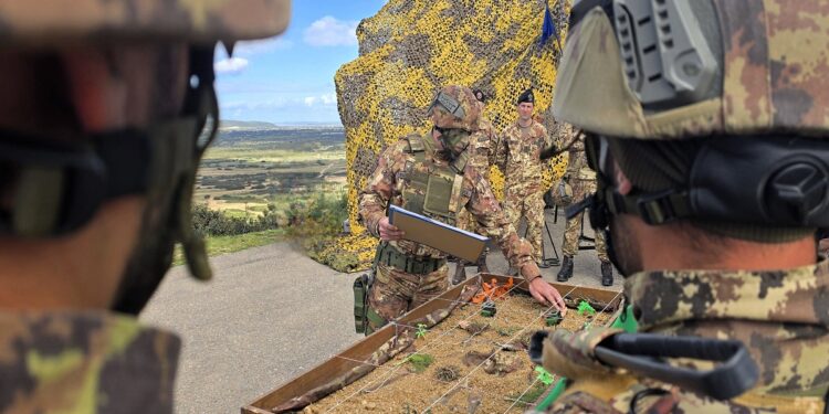 Drones e Inovação Militar: As Inovações Testadas pelo Exército Italiano