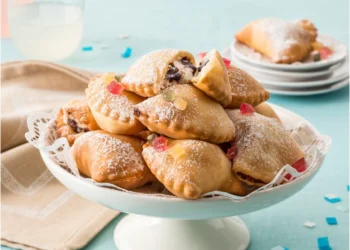 Receita Tradicional de Cassatelle Sicilianas Recheadas